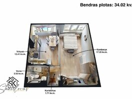 Parduodamas 2 kambarių butas Šilutės rajono sav., Pagryniuose, Šilutės g.