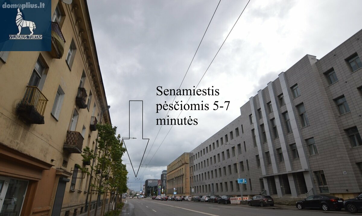 2 rooms apartment for sell Vilniuje, Naujamiestyje, Vytenio g.