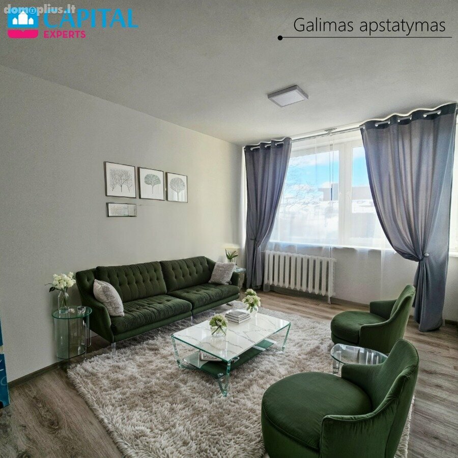 1 room apartment for sell Vilniuje, Antakalnyje, V. Grybo g.
