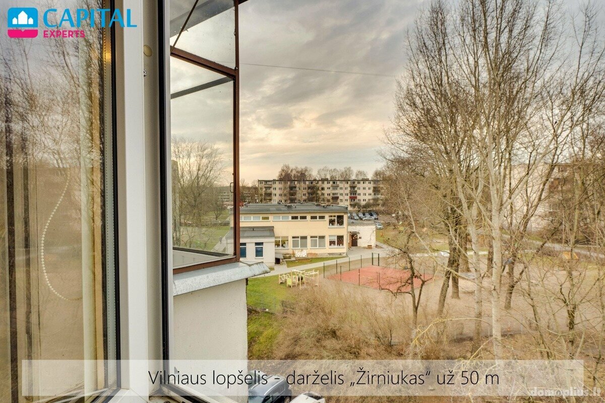 2 rooms apartment for sell Vilniuje, Žirmūnuose, Apkasų g.