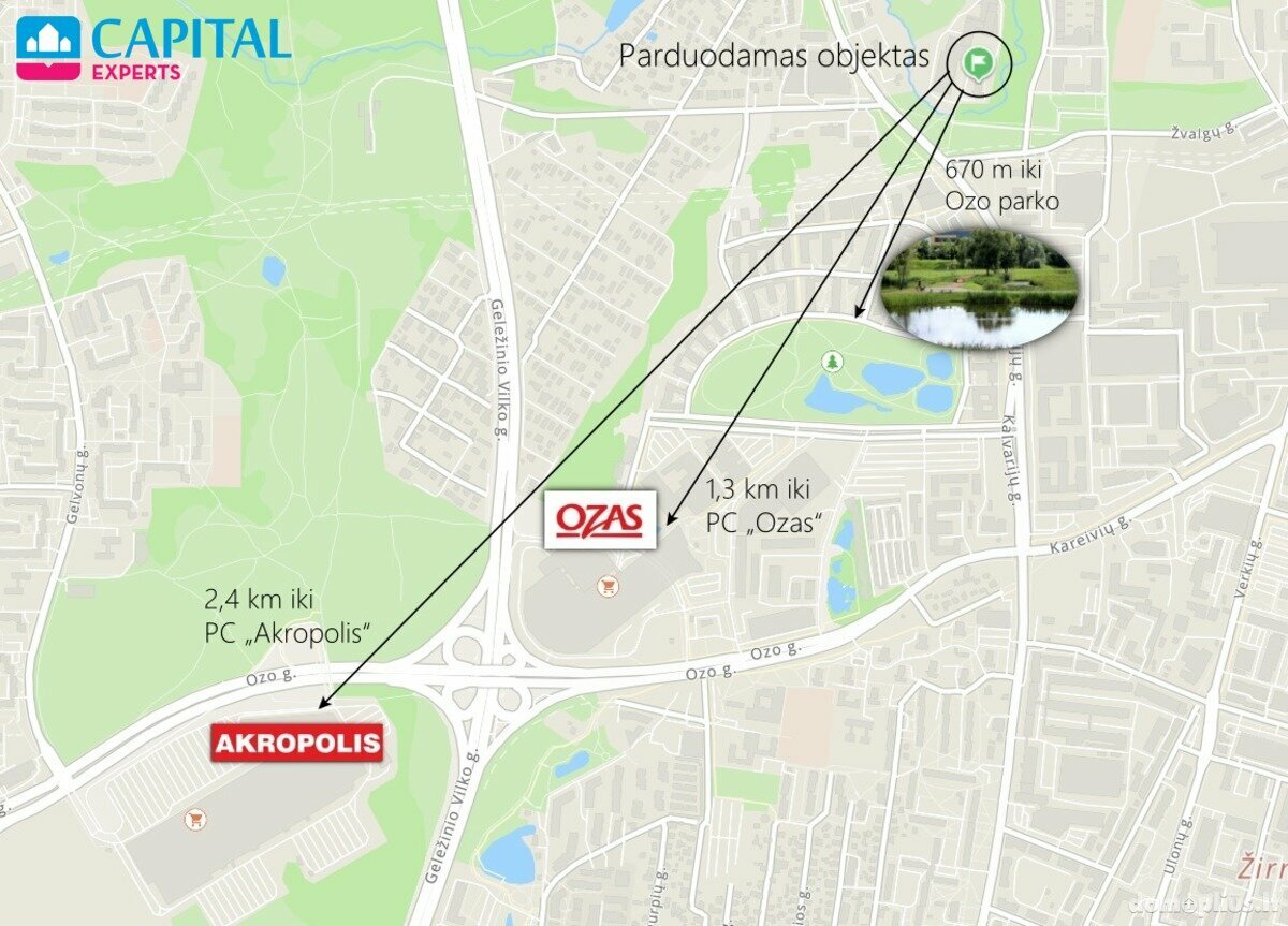 1 room apartment for sell Vilniuje, Baltupiuose, Kalvarijų g.