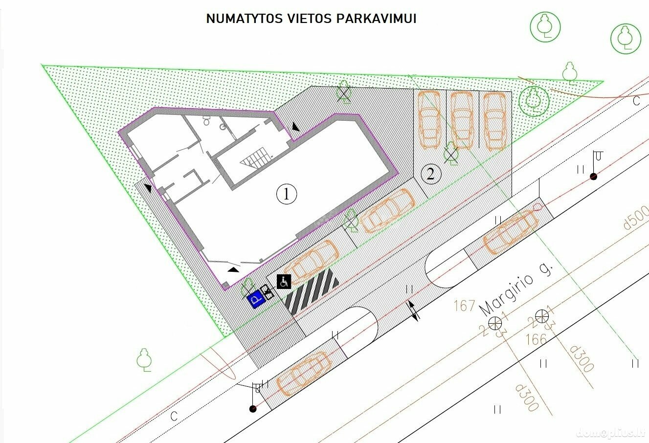 Parduodamas 2 kambarių butas Panevėžyje, Pilėnuose, Margirio g.