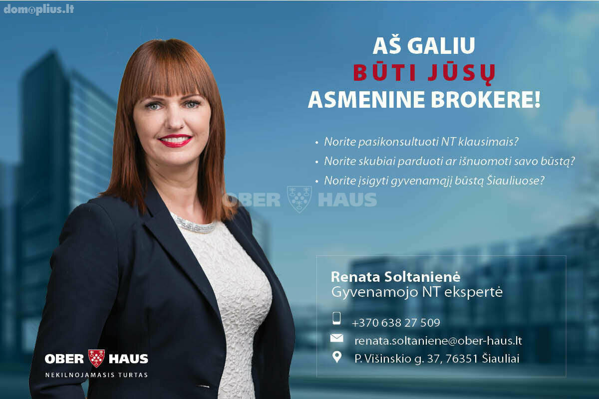 2 kambarių buto nuoma Šiauliuose, Centre, Vilniaus g.