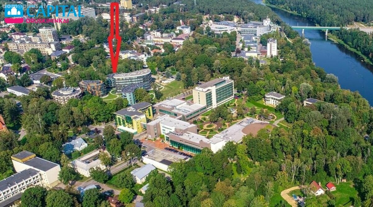 Parduodamas 2 kambarių butas Druskininkų sav., Druskininkuose, V. Kudirkos g.