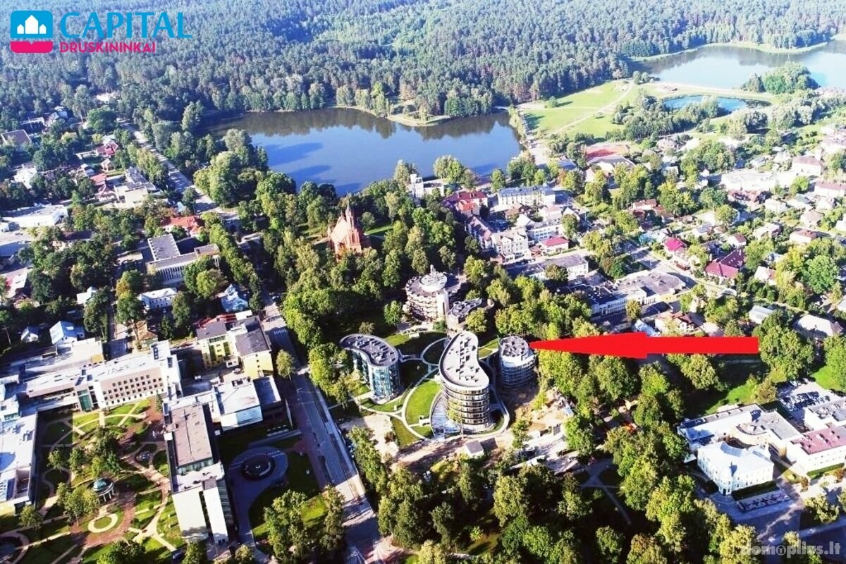 Parduodamas 2 kambarių butas Druskininkų sav., Druskininkuose, V. Kudirkos g.