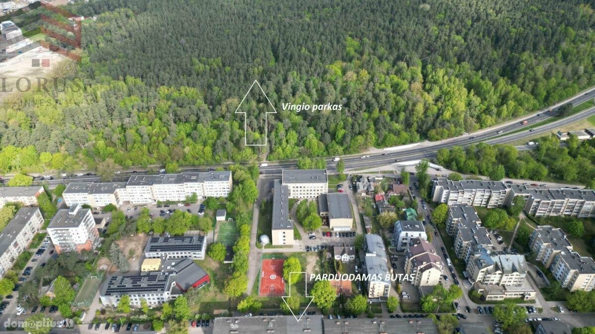 Parduodamas 3 kambarių butas Vilniuje, Naujamiestyje, Savanorių pr.