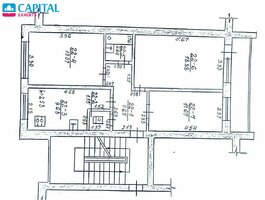 Продается 3 комнатная квартира Varėnos rajono sav., Varėnoje, M. K. Čiurlionio g.