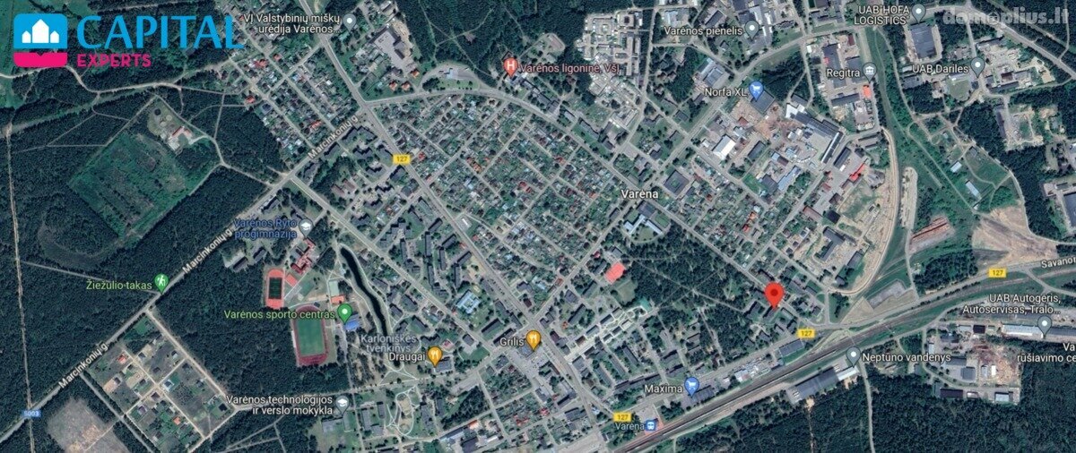 Продается 3 комнатная квартира Varėnos rajono sav., Varėnoje, M. K. Čiurlionio g.
