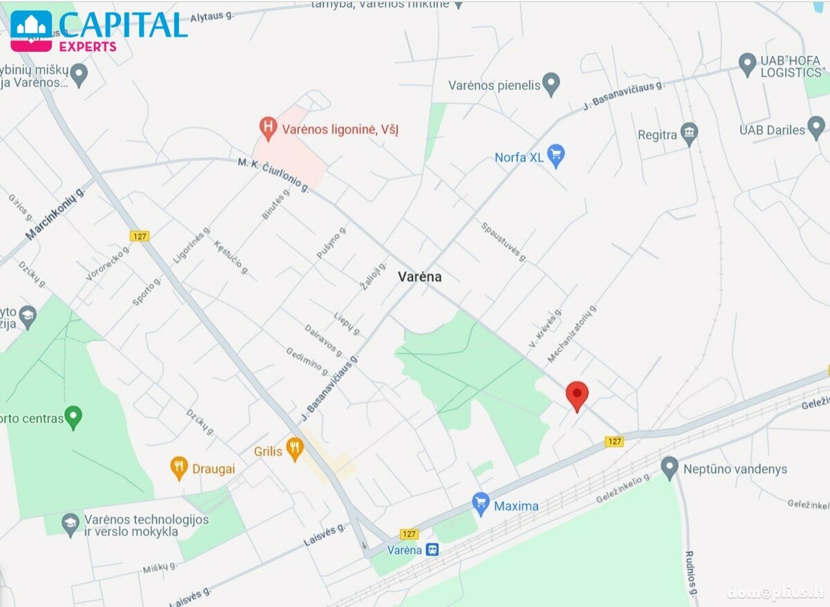 Продается 3 комнатная квартира Varėnos rajono sav., Varėnoje, M. K. Čiurlionio g.