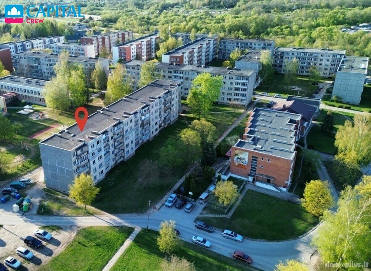 Parduodamas 2 kambarių butas Utenos rajono sav., Utenoje, Vaižganto g.