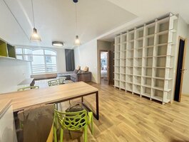 2 rooms apartment for rent Vilniuje, Šnipiškėse, Šeimyniškių g.