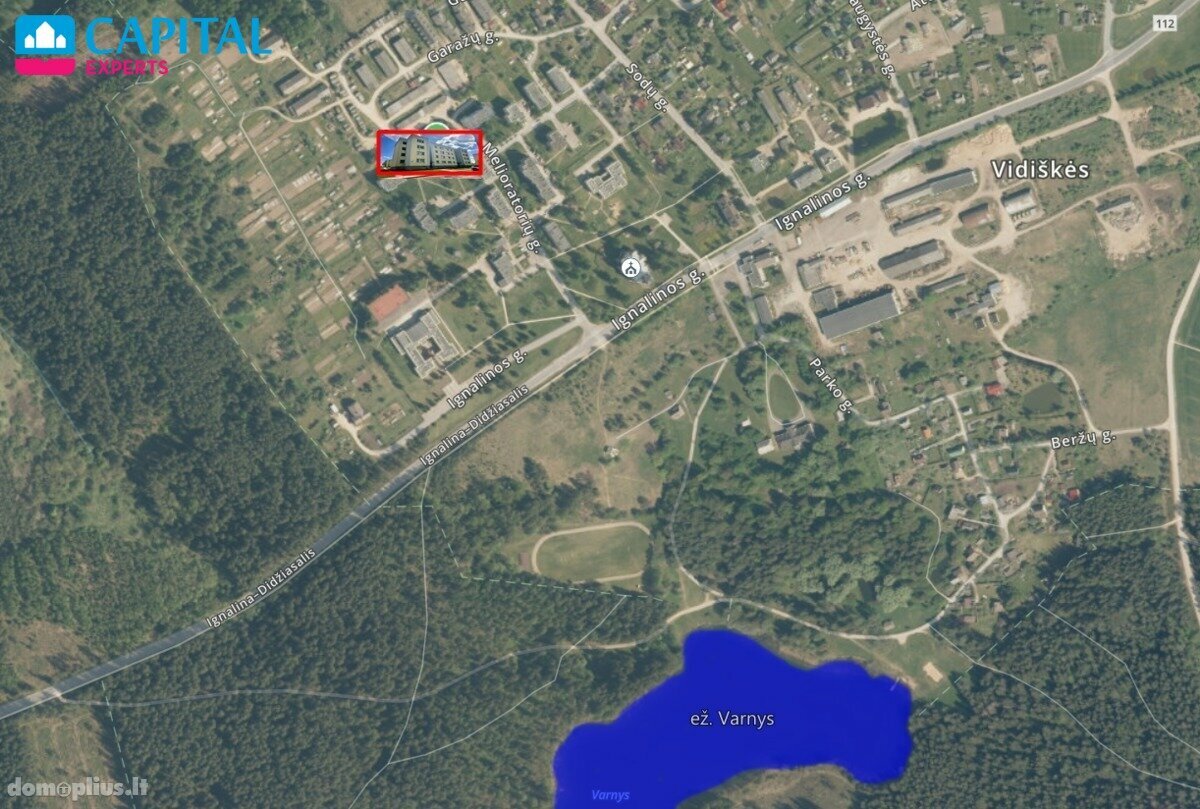 3 rooms apartment for sell Ignalinos rajono sav., Vidiškėse, Melioratorių g.