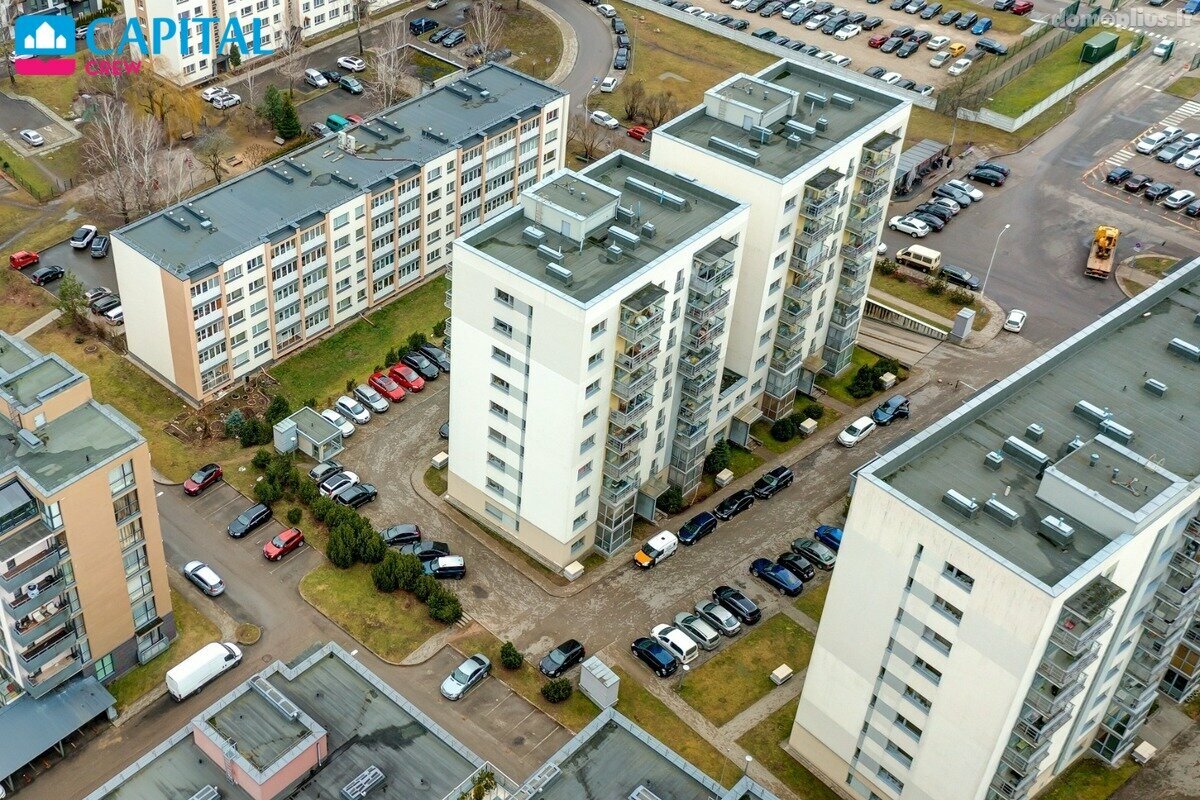 Parduodamas 3 kambarių butas Vilniuje, Visoriuose, Jono Kairiūkščio g.