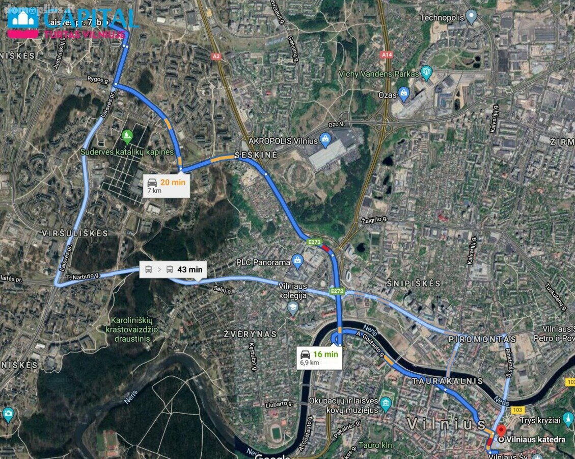 2 kambarių buto nuoma Vilniuje, Justiniškėse