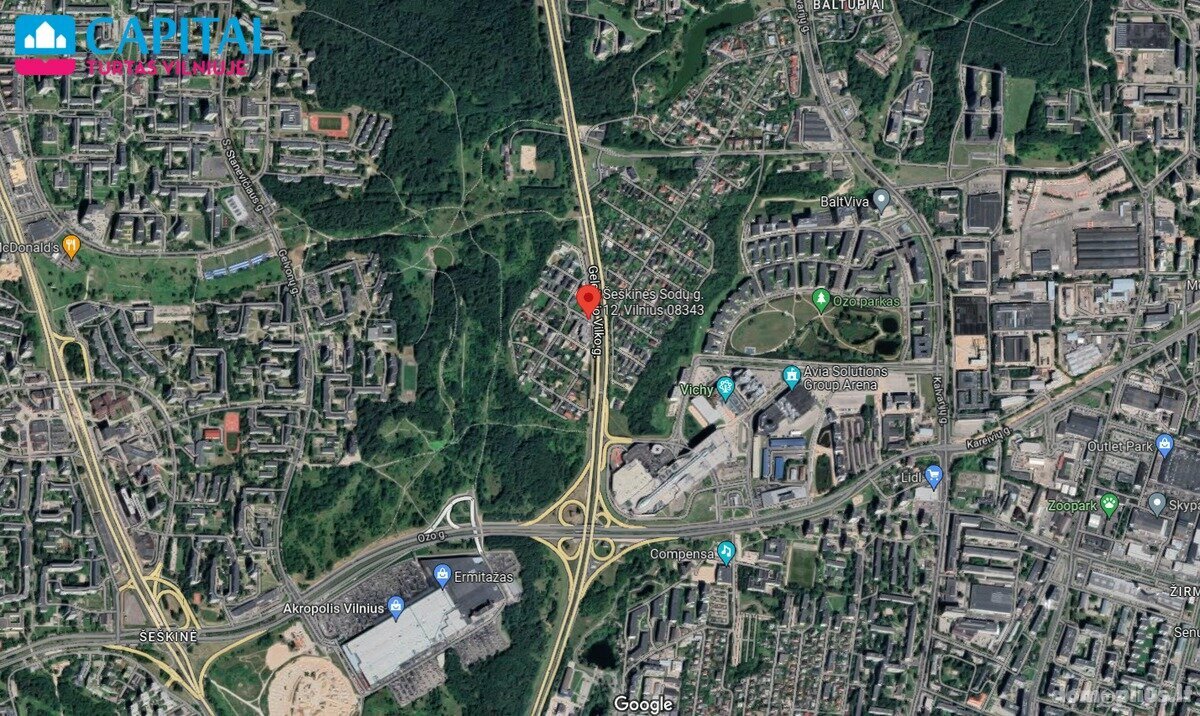 2 kambarių buto nuoma Vilniuje, Baltupiuose