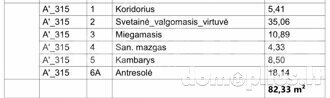 Parduodamas 3 kambarių butas Vilniuje, Senamiestyje, K. Vanagėlio g.