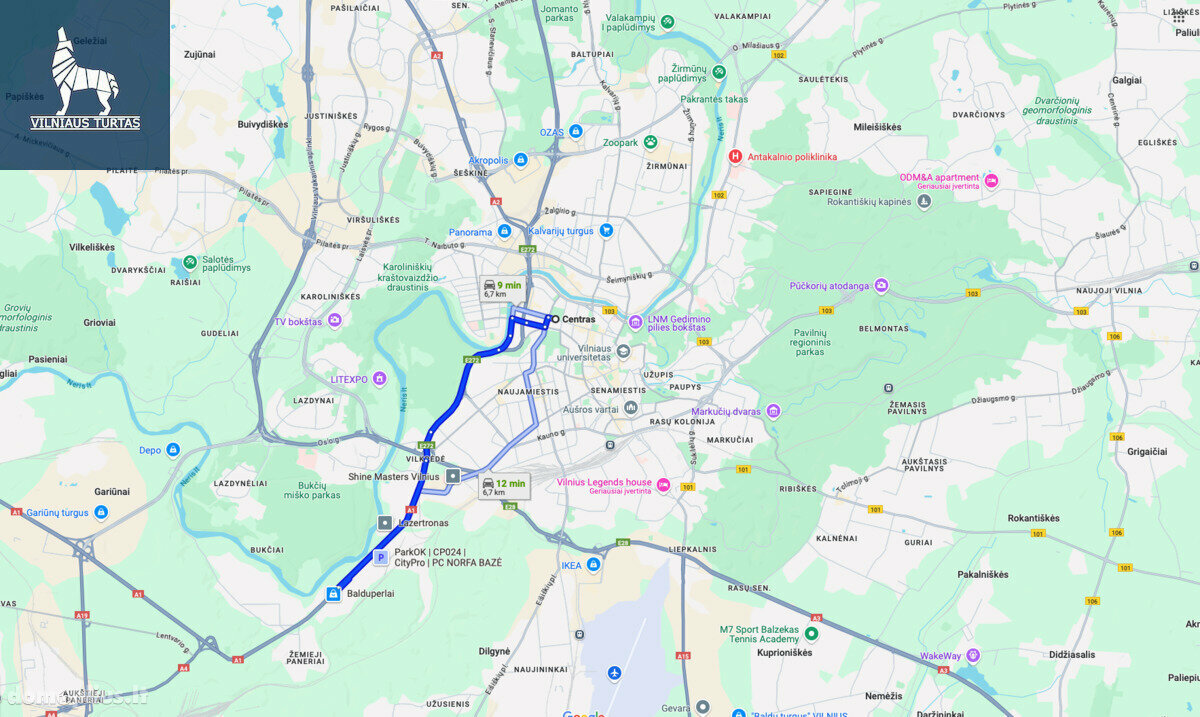 Продается 2 комнатная квартира Vilniuje, Vilkpėdėje