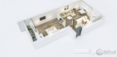 2 rooms apartment for sell Klaipėdoje, Senamiestyje, Pilies g.