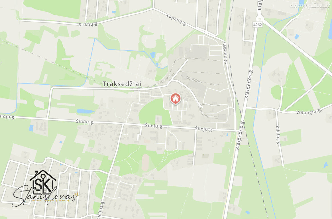 Parduodamas 1 kambario butas Šilutės rajono sav., Traksėdžiuose, Šilojų g.