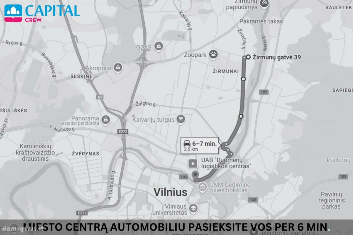 Parduodamas 2 kambarių butas Vilniuje, Žirmūnuose, Žirmūnų g.