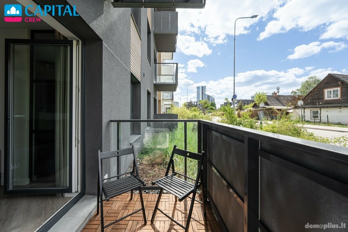 2 rooms apartment for sell Vilniuje, Šnipiškėse, Kintų g.