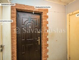 Parduodamas 1 kambario butas Šiauliuose, Pabaliuose, Pramonės g.