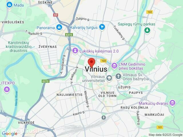 Сдаю 1 комнатную квартиру Vilniuje, Senamiestyje, Gedimino pr.