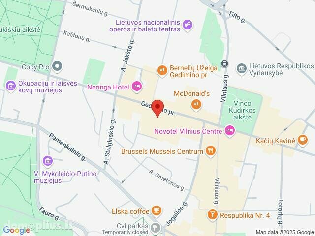 Сдаю 1 комнатную квартиру Vilniuje, Senamiestyje, Gedimino pr.