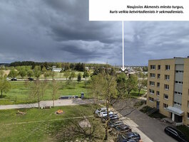 Parduodamas 3 kambarių butas Akmenės rajono sav., Naujoji Akmenė, Ramučių g.