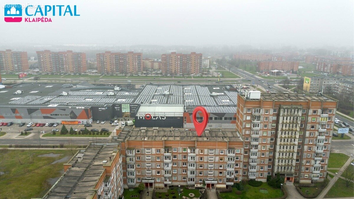 Parduodamas 2 kambarių butas Klaipėdoje, Varpuose, Smiltelės g.