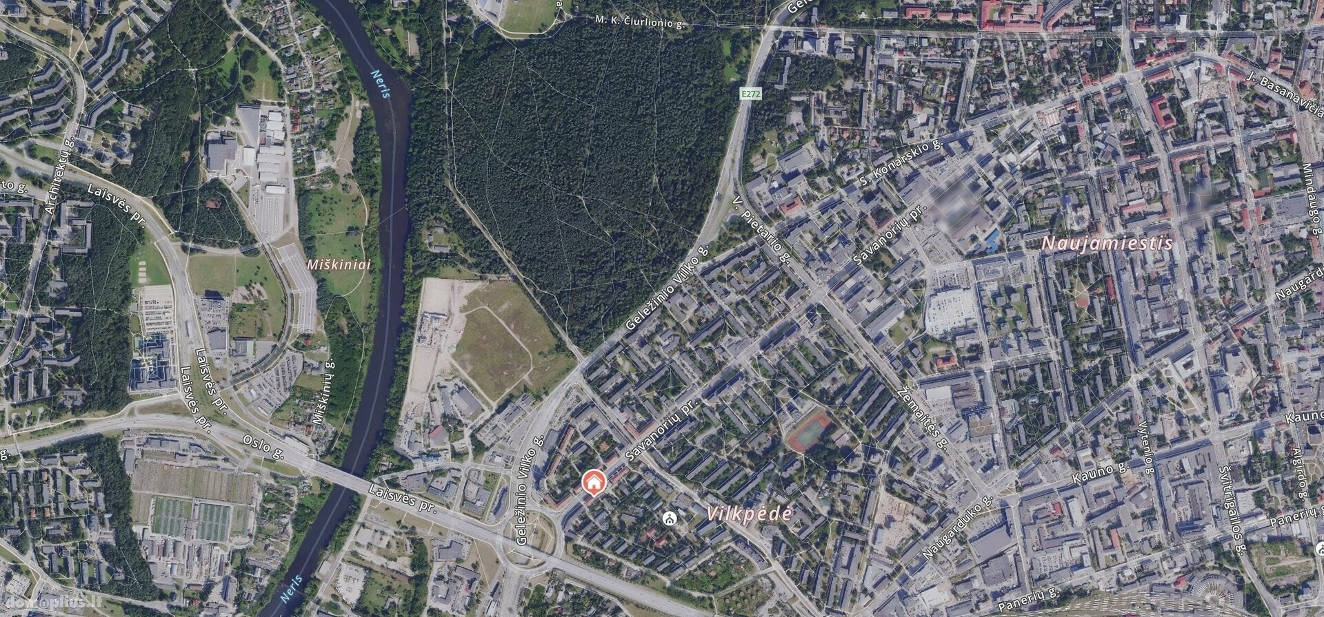 2 kambarių buto nuoma Vilniuje, Naujamiestyje, Savanorių pr.