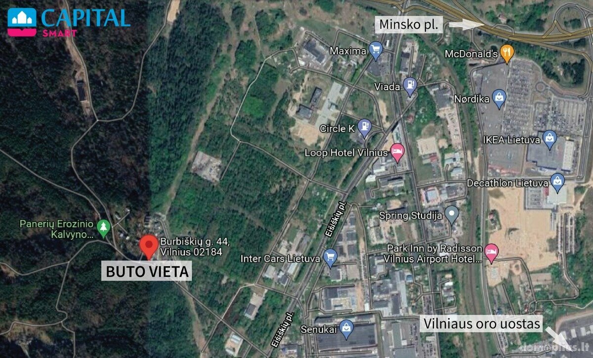 1 kambario buto nuoma Vilniuje, Naujininkuose, Burbiškių g.