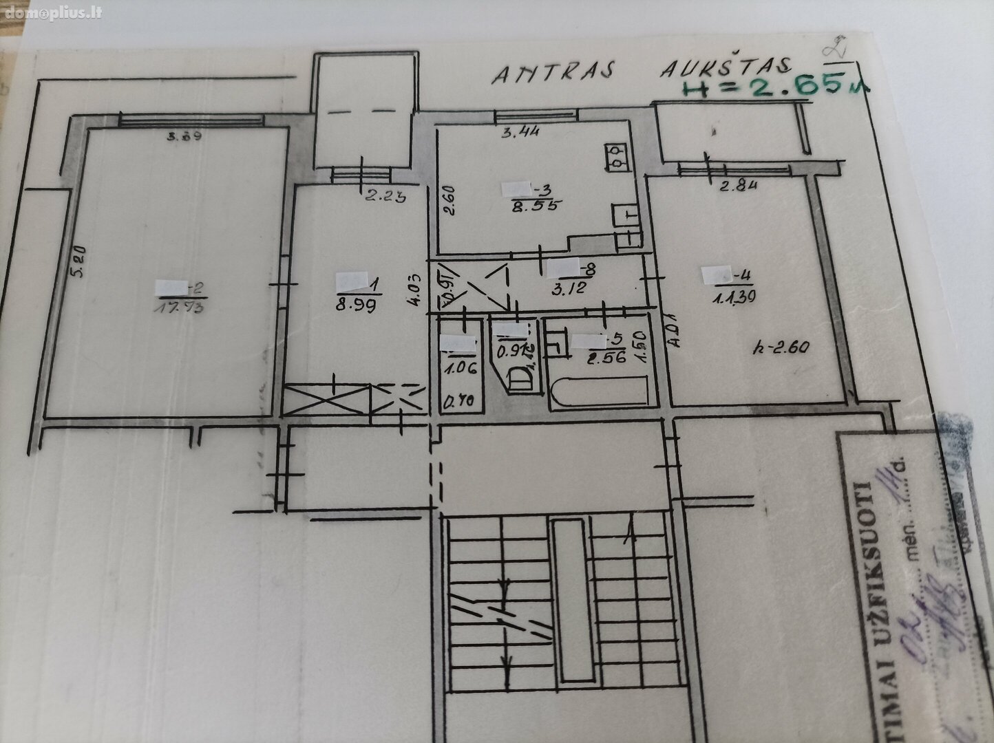 Продается 2 комнатная квартира Klaipėdoje, Poilsio, Nidos g.