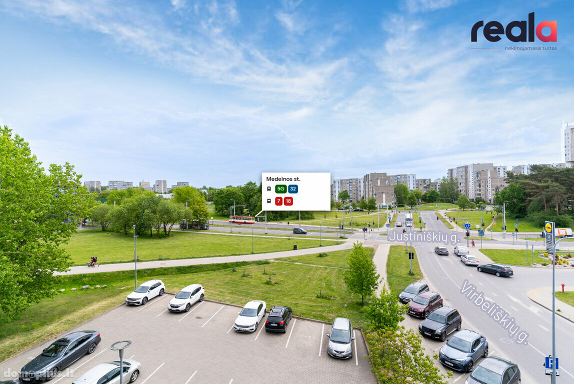 2 rooms apartment for rent Vilniuje, Pašilaičiuose, Virbeliškių g.