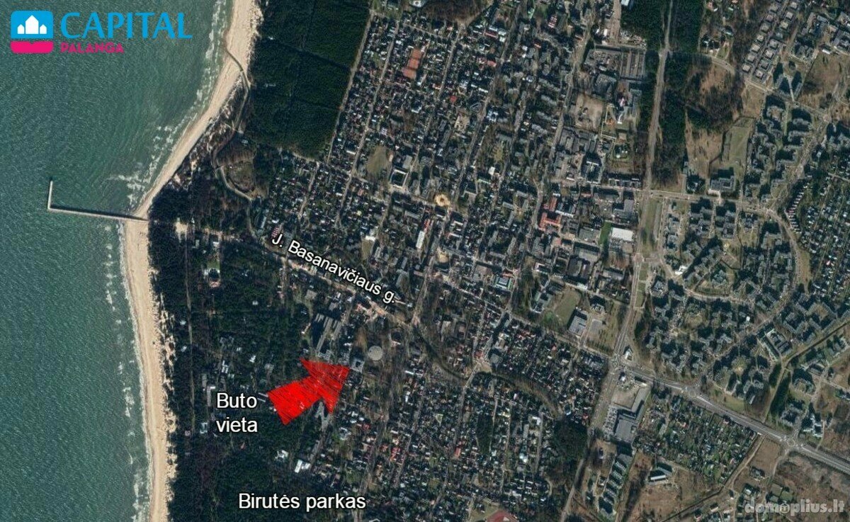 2 rooms apartment for sell Palangoje
