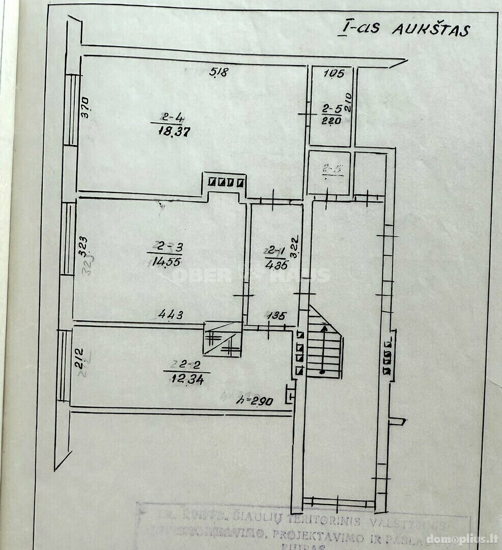 2 rooms apartment for sell Šiauliuose, Medelyne, Sodo g.