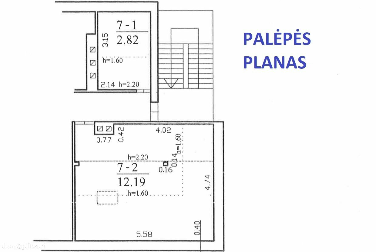 3 rooms apartment for sell Klaipėdoje, Centre