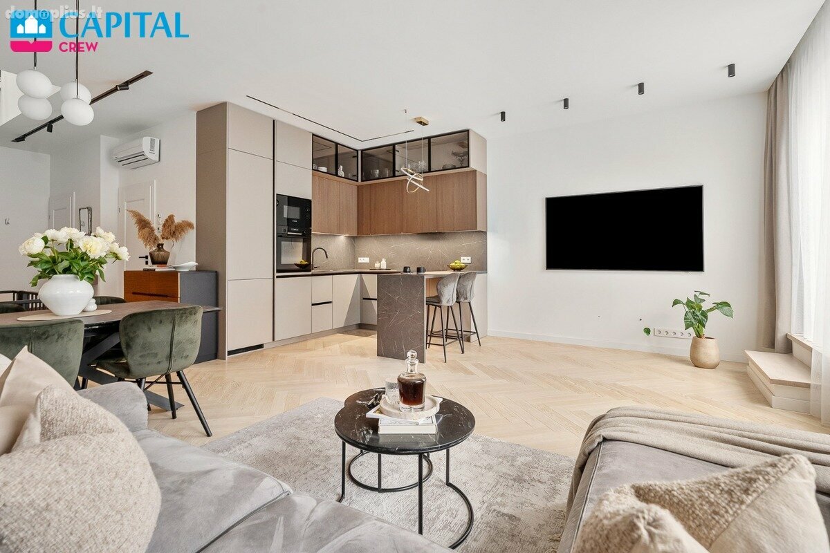 Продается 5 комнатная квартира Vilniuje, Šnipiškėse, Daugėliškio g.