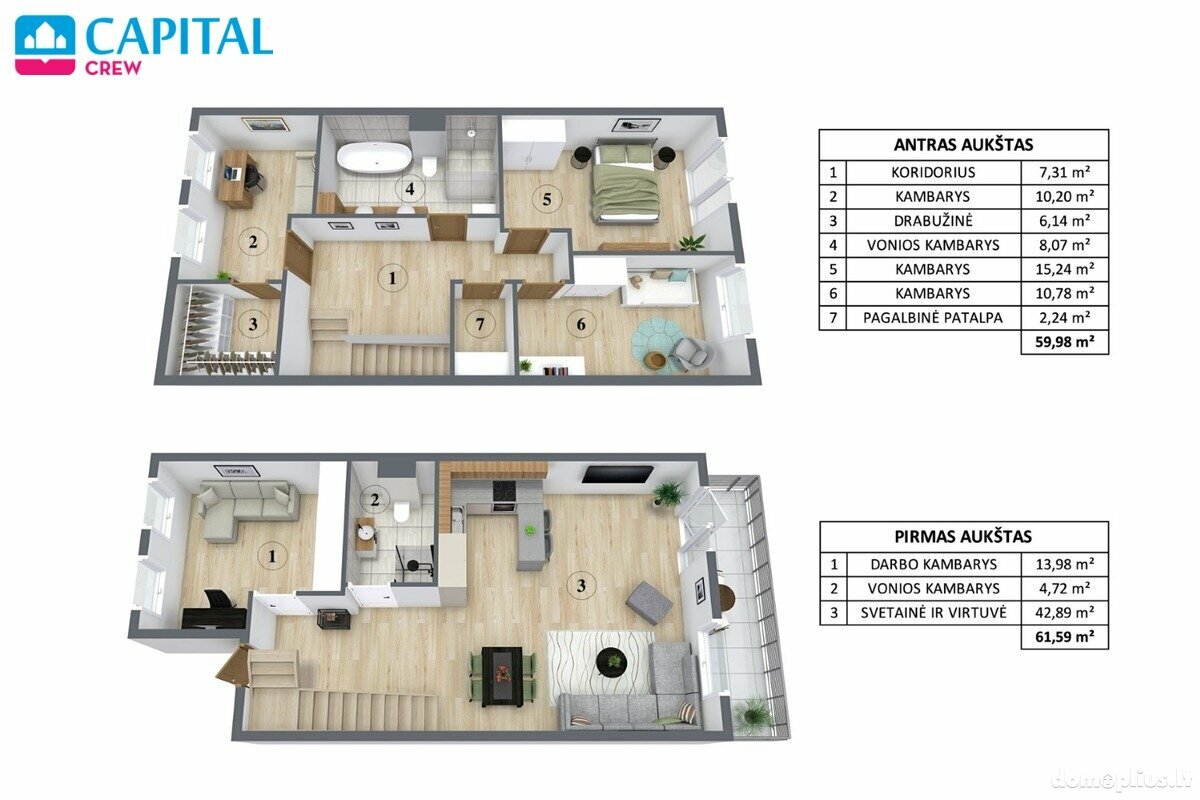 Продается 5 комнатная квартира Vilniuje, Šnipiškėse, Daugėliškio g.