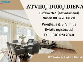 3 room apartment Vilniuje, Pilaitėje, Priegliaus g.