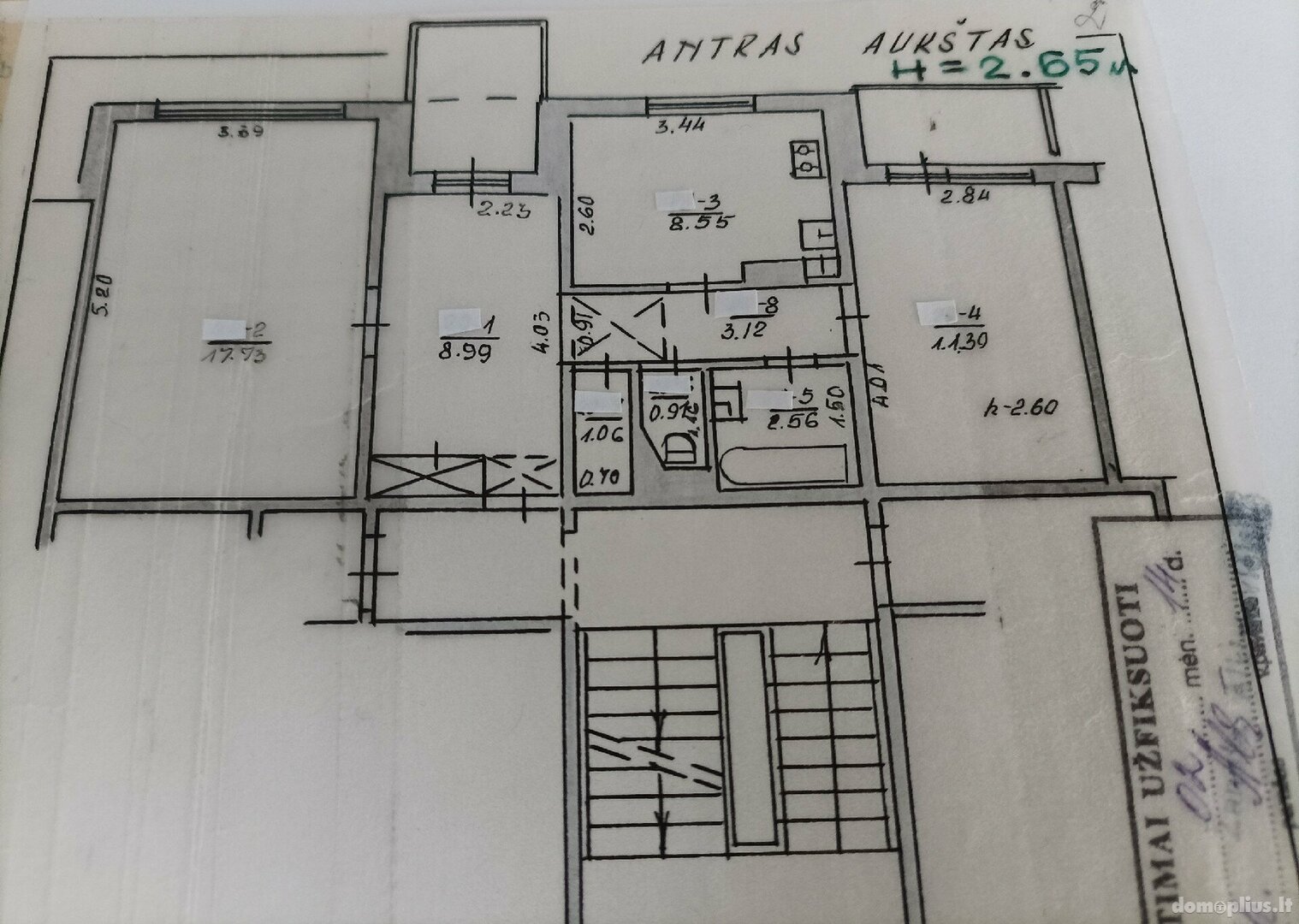 Продается 2 комнатная квартира Klaipėdoje, Poilsio, Nidos g.