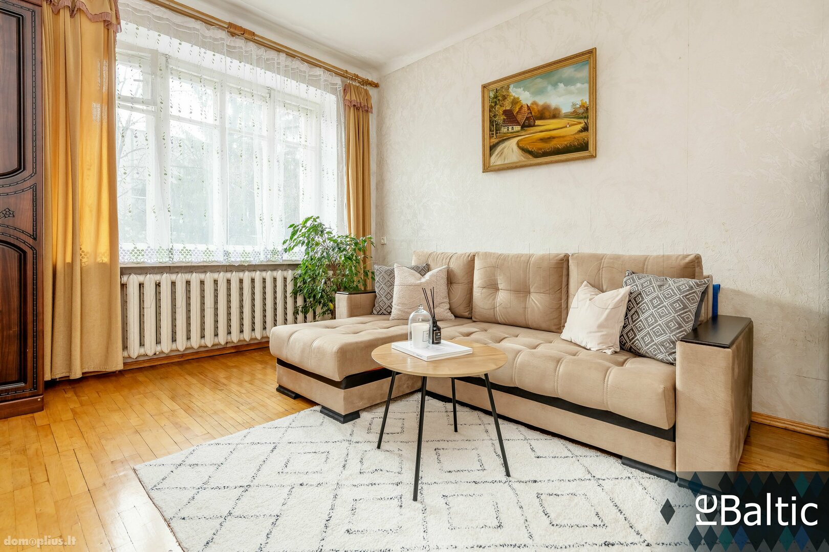 Продается 3 комнатная квартира Vilniuje, Senamiestyje, M. Dobužinskio g.