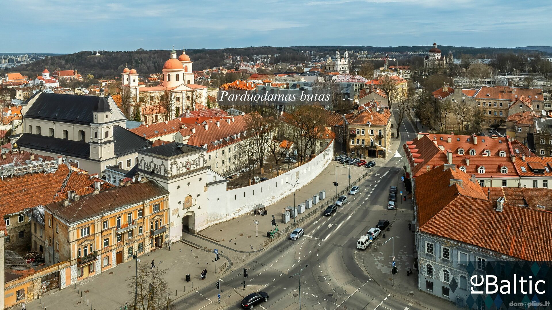 Продается 2 комнатная квартира Vilniuje, Senamiestyje, M. Daukšos g.