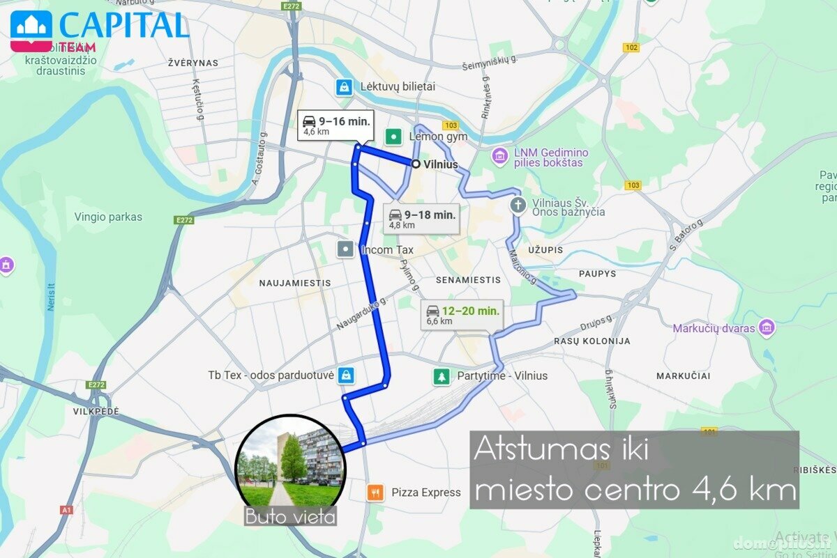Продается 1 комнатная квартира Vilniuje, Naujininkuose, Šaltkalvių g.