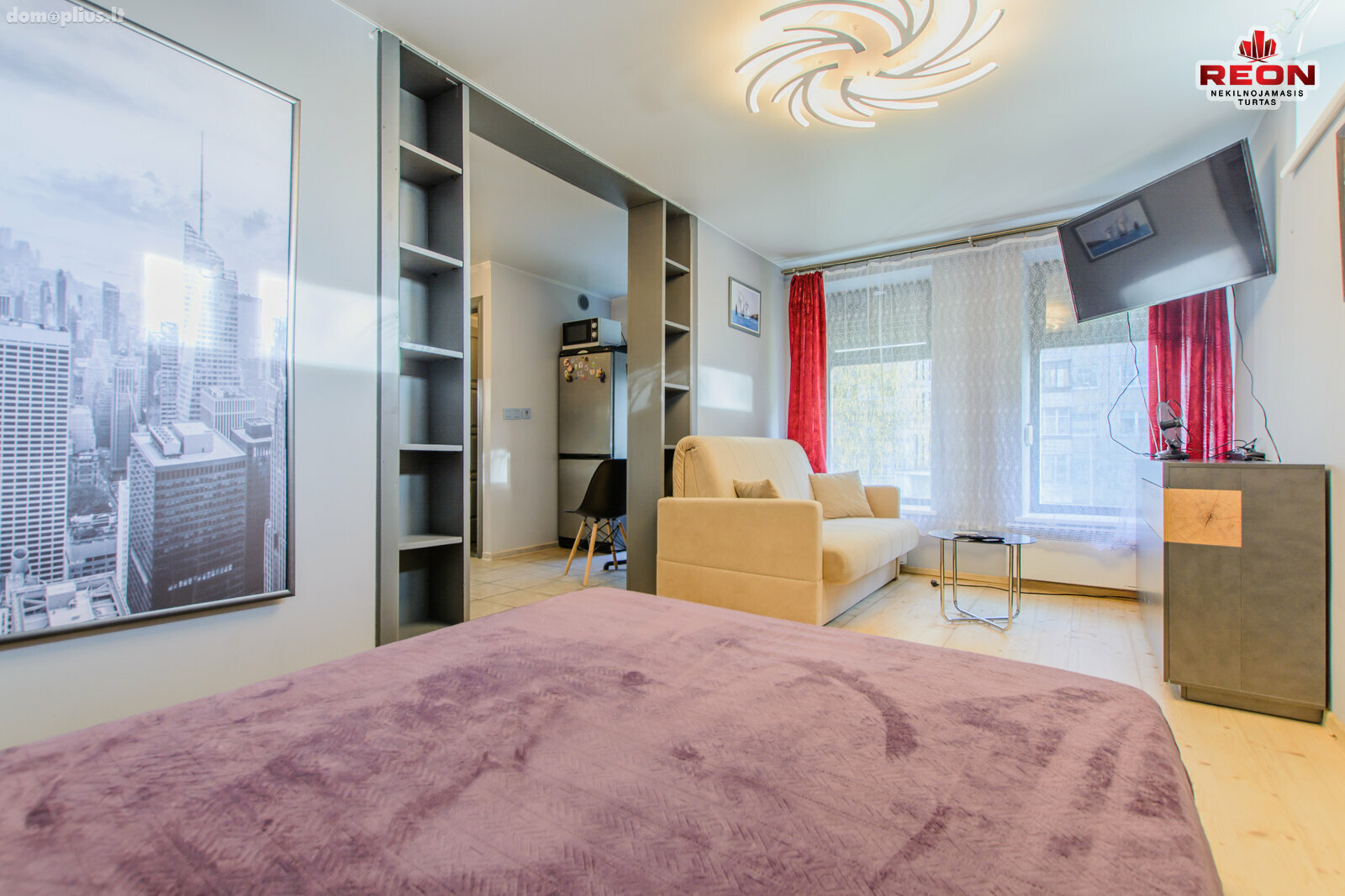 1 room apartment for rent Vilniuje, Viršuliškėse, Viršuliškių g.