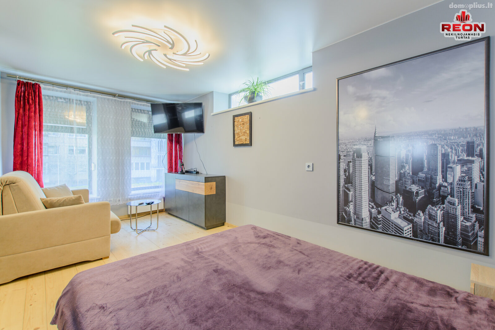 1 room apartment for rent Vilniuje, Viršuliškėse, Viršuliškių g.