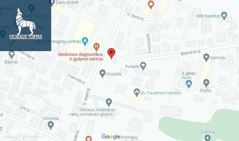1 kambario buto nuoma Vilniuje, Antakalnyje, V. Grybo g.