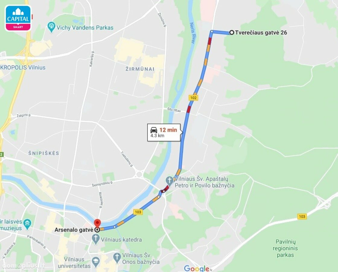 1 kambario buto nuoma Vilniuje, Antakalnyje, Tverečiaus g.