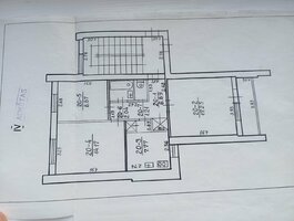 3 kambarių butas Elektrėnų sav., Vievyje, Šviesos g.
