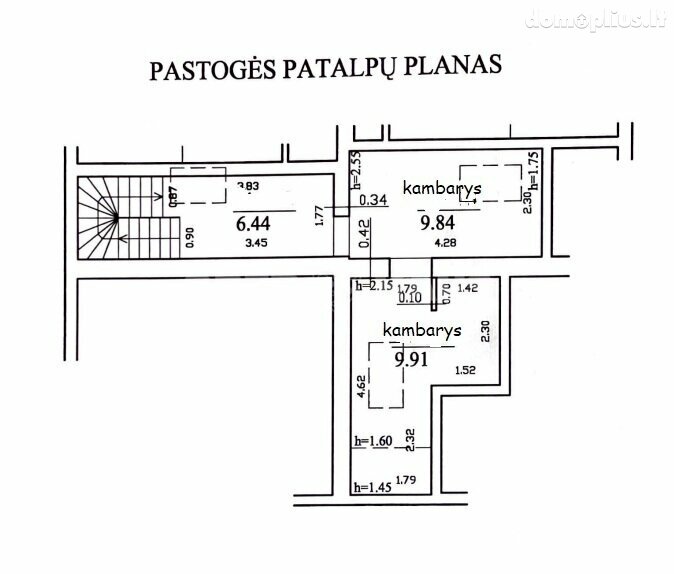 Parduodamas 4 kambarių butas Vilniuje, Naujamiestyje, Vinco Kudirkos g.